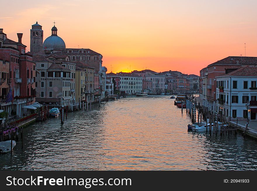 Grand canal Venice