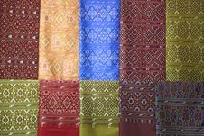 Silk Fabric Cloth Background Stock Photo