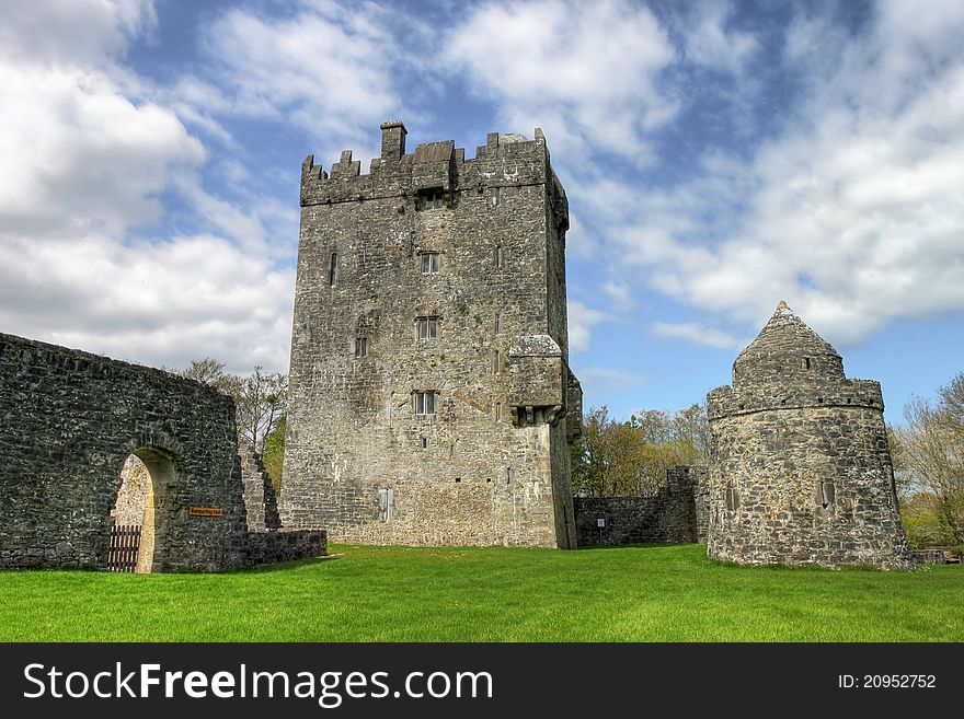 16th century Aughnanure Castle in Co. Galway, Ireland.