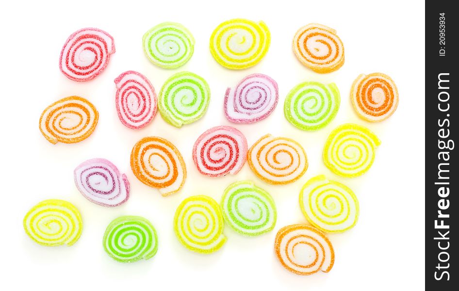 Close-up of colorful candy