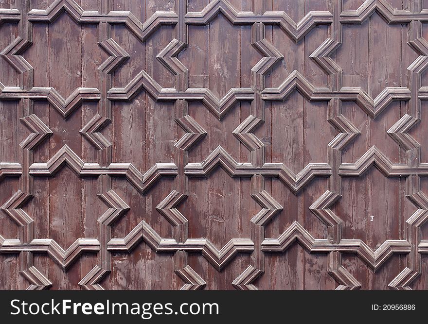 Roof of the Plaza of Spain in Sevilla