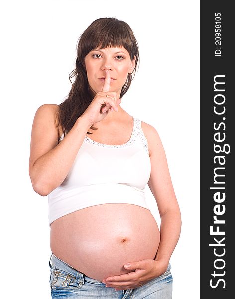 Pregnant Woman Portrait