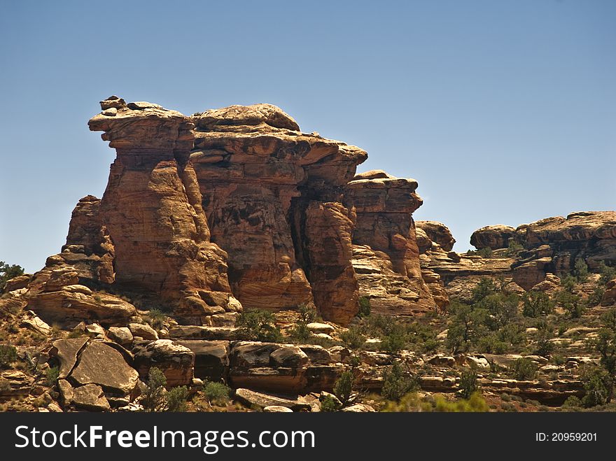 Geologic Formation at Canyonlands National Park