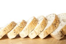 Sliced Sesame Bred Royalty Free Stock Image