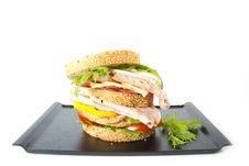 Mess Sandwich Stock Images