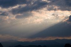 Amazing Ray Of Sunlight And Sky Stock Photos Amazing Ray Of Sunlight And Sky Stock Photos