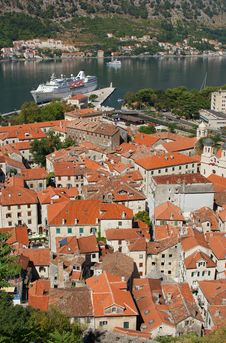 View On Kotor, Montenegro Royalty Free Stock Images View On Kotor, Montenegro Royalty Free Stock Images