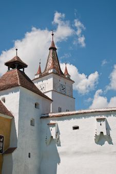 Fortified Church In Transylvania Royalty Free Stock Photos Fortified Church In Transylvania Royalty Free Stock Photos