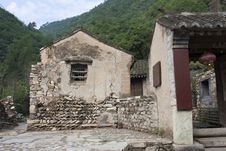 The Old Brick House Of The Ancient Village Royalty Free Stock Photo The Old Brick House Of The Ancient Village Royalty Free Stock Photo