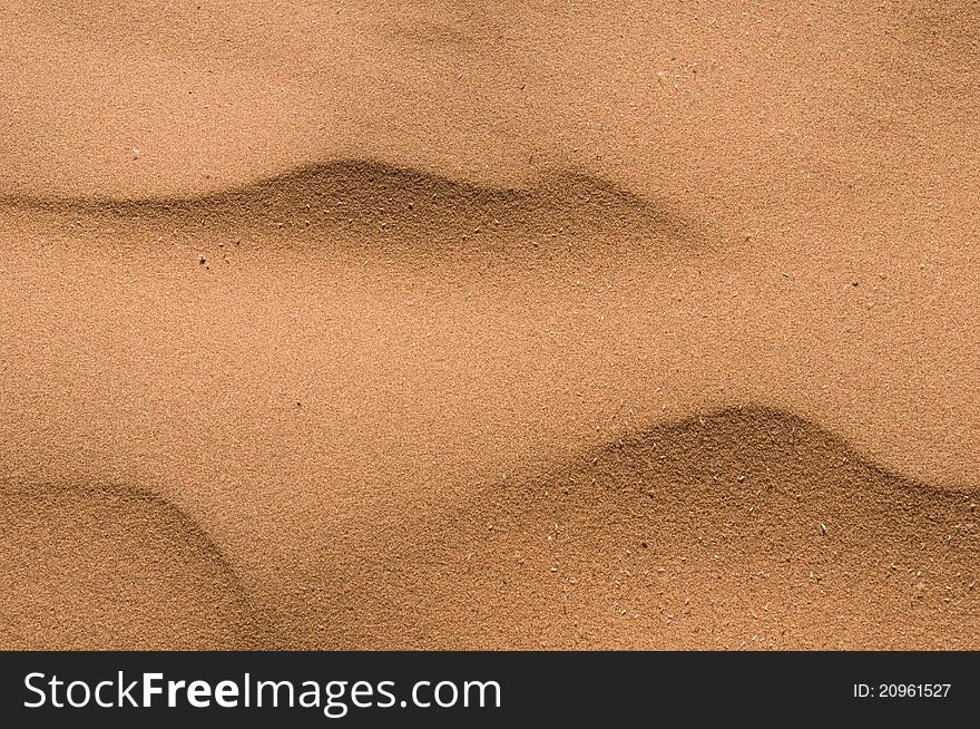 Close-up of a dune in Namib Desert. Close-up of a dune in Namib Desert