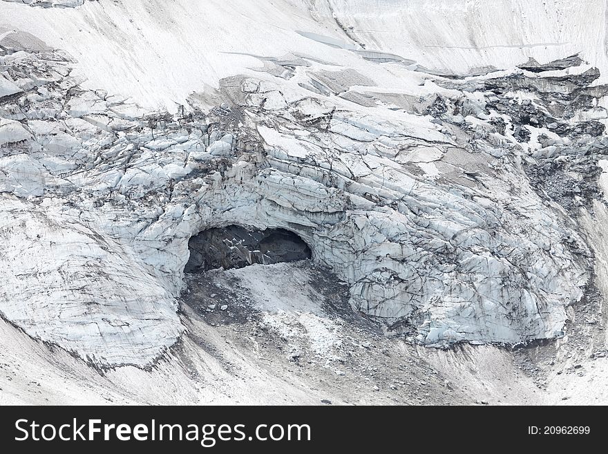 Adamello Glacier, Brixia province, Lombardy region, Italy