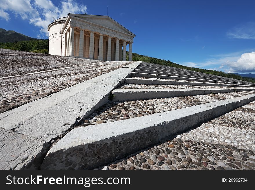 A Christian temple used as church in Italy