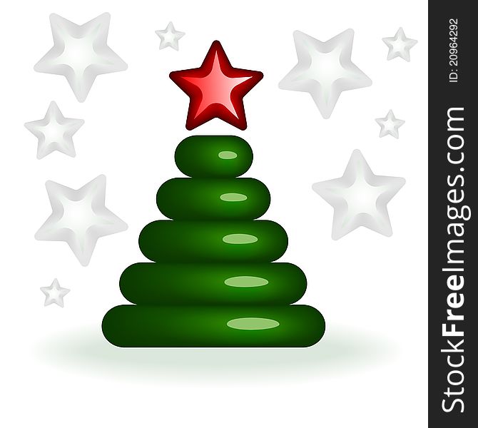 Stylized Christmas Tree