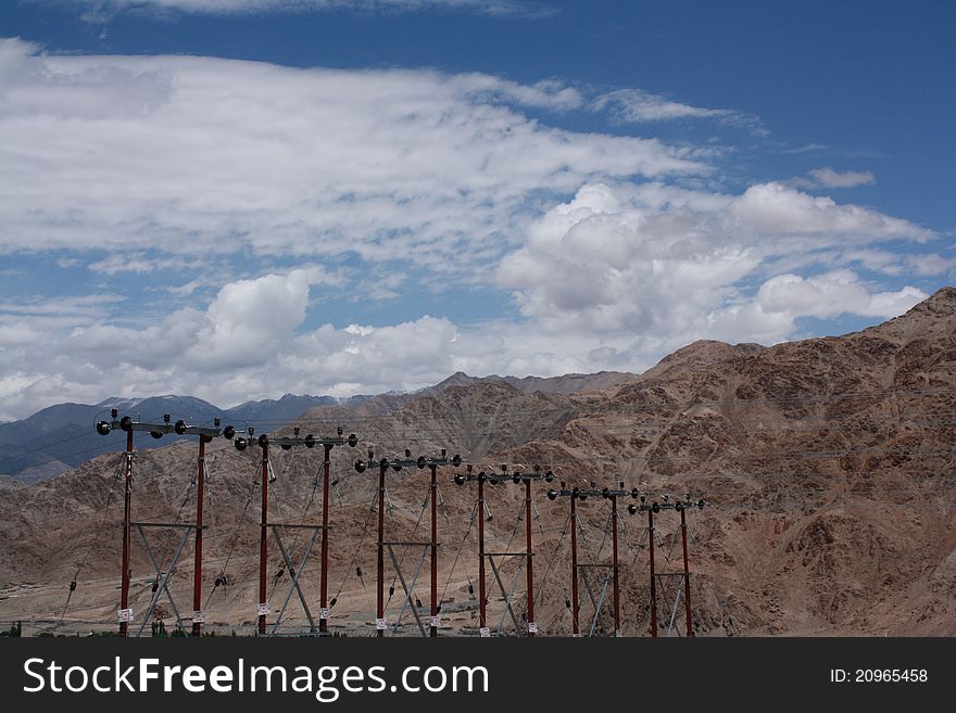Untouched barren landscape of Ladakh. Untouched barren landscape of Ladakh