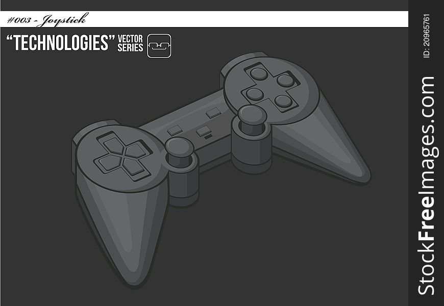 A of a joystick. Available as a Vector in EPS8 format that can be scaled to any size without loss of quality. Good for many uses & application, colors easily changed. A of a joystick. Available as a Vector in EPS8 format that can be scaled to any size without loss of quality. Good for many uses & application, colors easily changed.