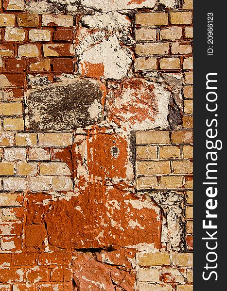 Ancient bricks and stones wall background. Ancient bricks and stones wall background