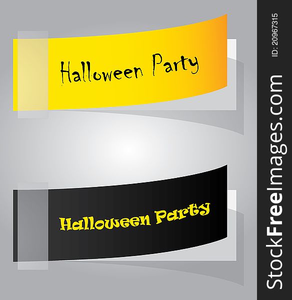 Special halloween party ticket for your shop