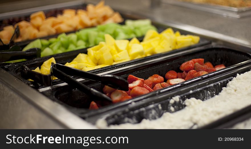 Fruit and vegetable at market place