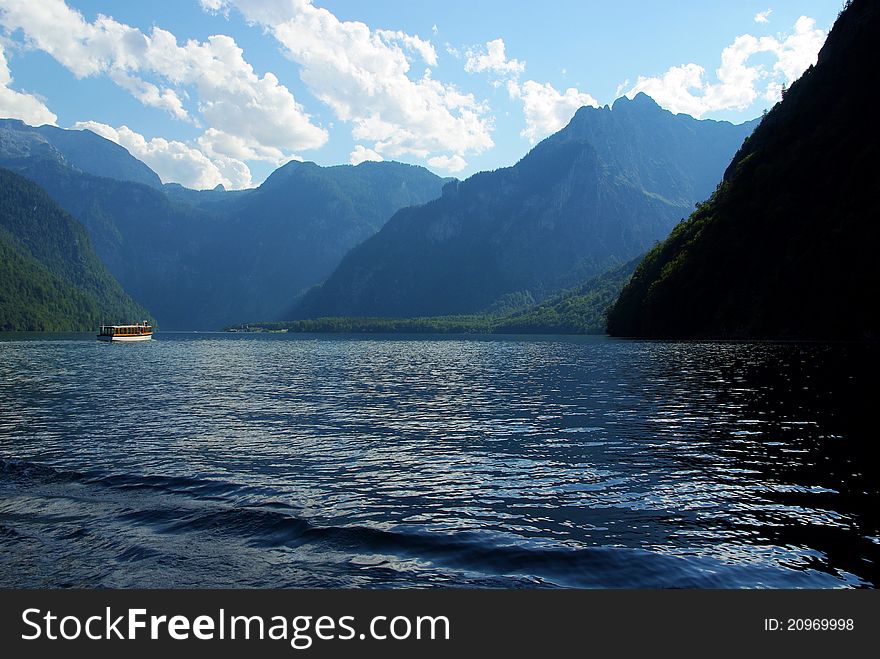 Lake Königsee and the Bavarian Alps, Germany