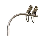 Two Outdoor Security Camera,CCTV Royalty Free Stock Images Two Outdoor Security Camera,CCTV Royalty Free Stock Images
