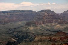 Grand Canyon National Park Cloudy Sky Royalty Free Stock Photography Grand Canyon National Park Cloudy Sky Royalty Free Stock Photography