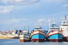 Fishery Boat Dock In Thailand Stock Images Fishery Boat Dock In Thailand Stock Images