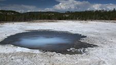 Norris Geyser In Yellowstone National Park Royalty Free Stock Photography Norris Geyser In Yellowstone National Park Royalty Free Stock Photography