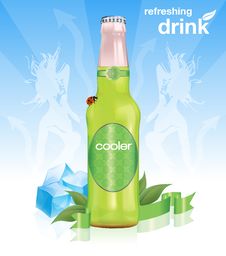 Refreshing Drink Royalty Free Stock Photography Refreshing Drink Royalty Free Stock Photography