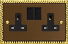 Fancy Plug Socket Outlet Stock Photos Fancy Plug Socket Outlet Stock Photos