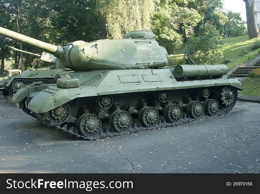 IS-2 - Soviet heavy tank from World War II