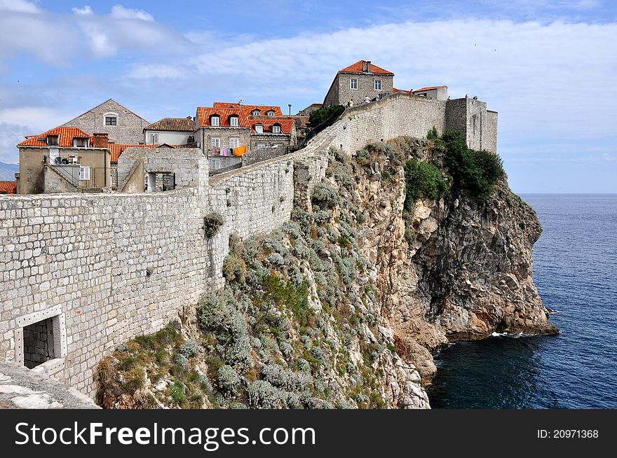 Citywalls Of Dubrovnik, Croatia