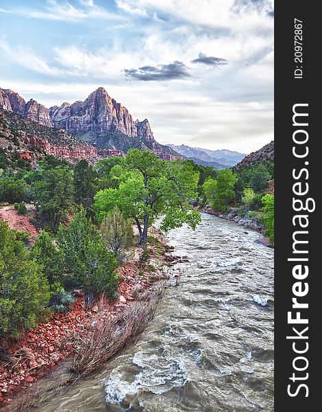 Zion Canyon National Park, Utah, USA