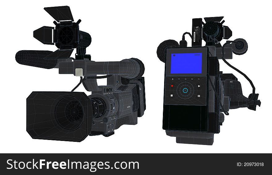 Image of the video camera