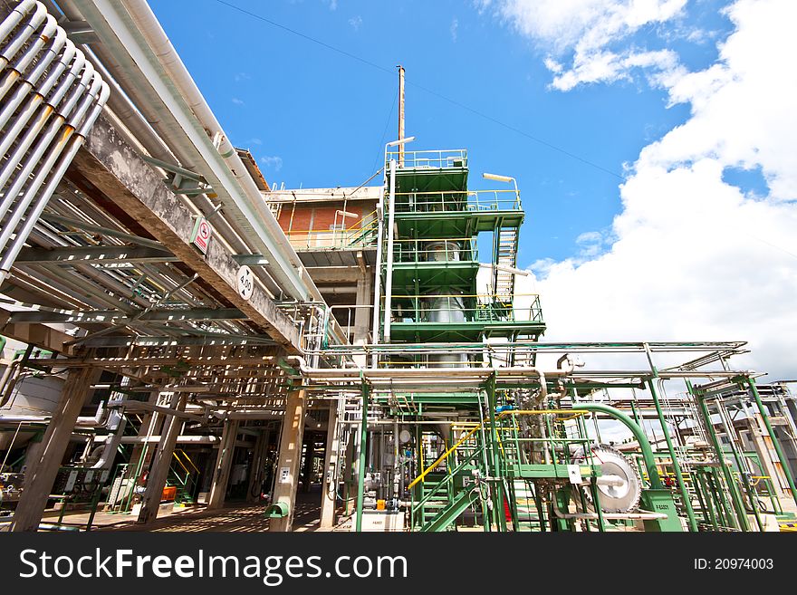 Petrochemical plant in factory (thailand)