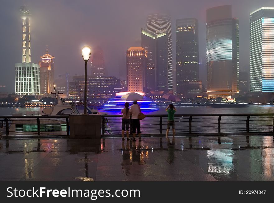 Pudong In Shanghai, China.