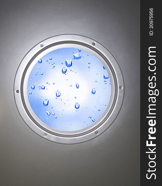 Round Window, Water Drops