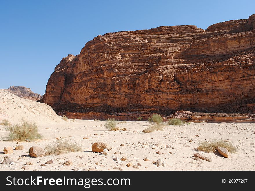 Mountains In Coloured Canyon