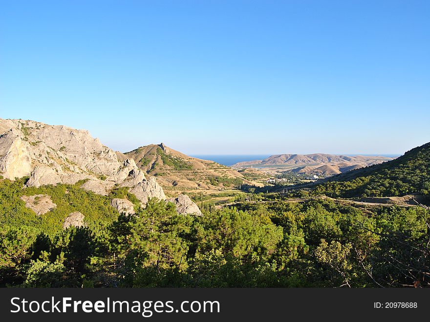 Beautiful Landscape of the Crimea