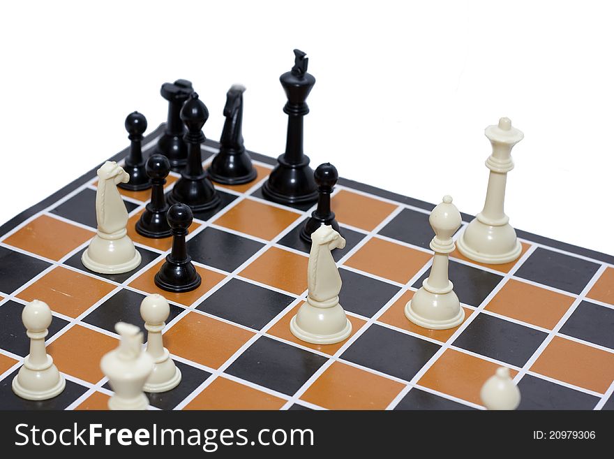 Check mate position in chess game