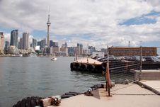 View From The Ferry Landing Stock Image View From The Ferry Landing Stock Image