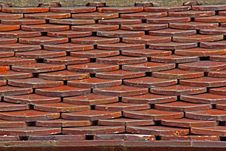 Tile Roof. Royalty Free Stock Images