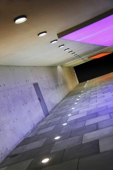 Colored Corridor Royalty Free Stock Images Colored Corridor Royalty Free Stock Images