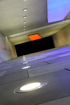 Colored Corridor Stock Photography Colored Corridor Stock Photography