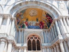 Gate Of San Marco Cathedral Basilica Stock Images