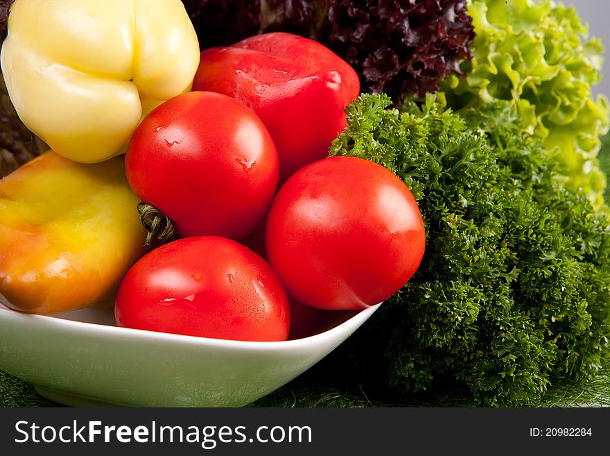 Organic Healthy Vegetables