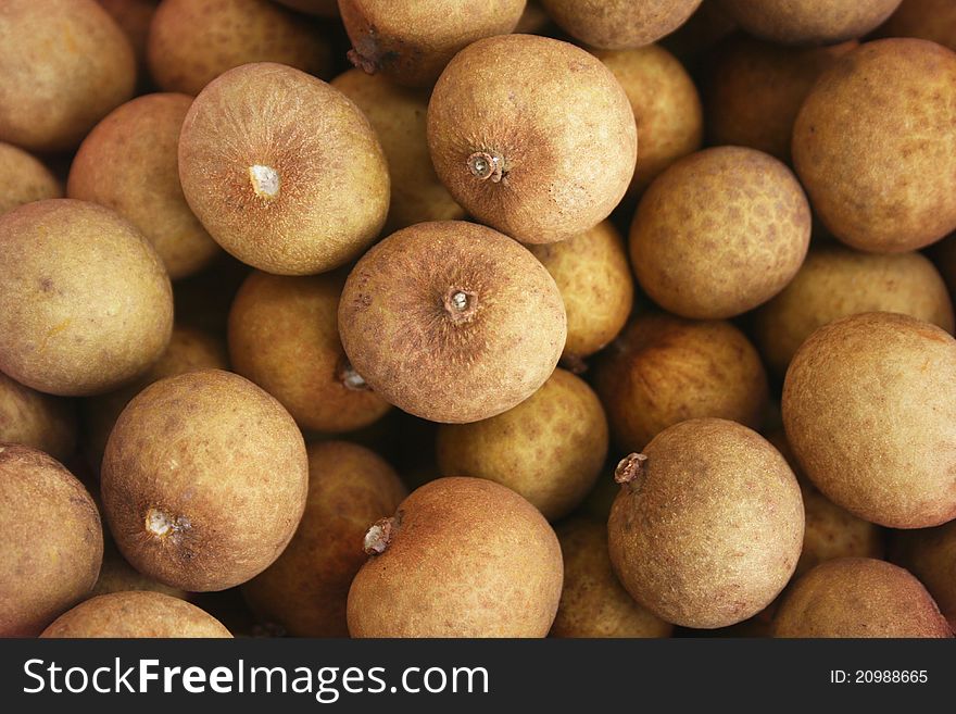 The asian sweet fruit Longan