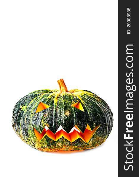 Pumkin for Halloween in white background. Pumkin for Halloween in white background