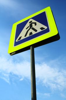 Pedestrian Crossing Sign Stock Images Pedestrian Crossing Sign Stock Images