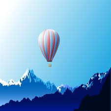 Hot Air Ballon Royalty Free Stock Images Hot Air Ballon Royalty Free Stock Images