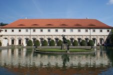 Fountain In Valdstejn Garden In Prague Royalty Free Stock Photography Fountain In Valdstejn Garden In Prague Royalty Free Stock Photography